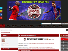 Tablet Screenshot of legend-fifa.com
